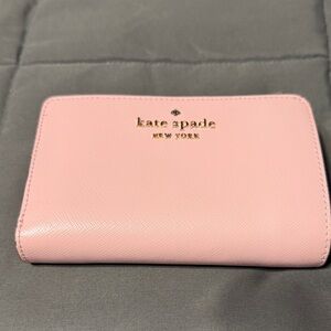 Kate Spade large continental wallet. Pink. NWT